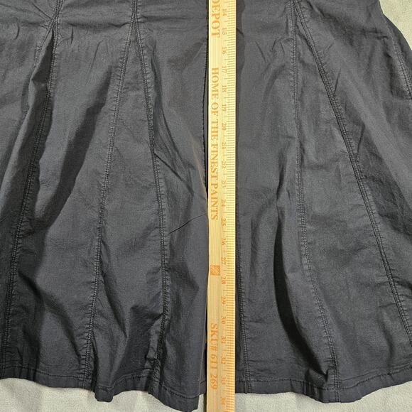 INC Skirt Size 20W Flare A Line Black Classic Minimalist Goth Western Church - Picture 12 of 13